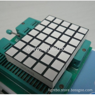4.9mm 5 X 7 Square Dot Matrix Led Display 